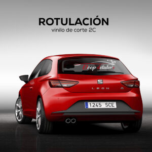 rotulación vehículo